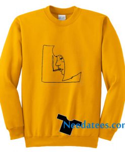 Smoking Girl Sweatshirt